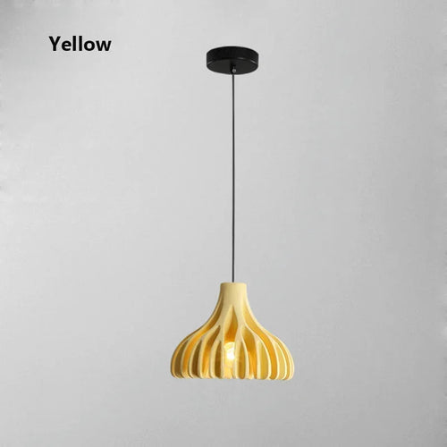 lustre moderne design en résine pour décoration commerciale
