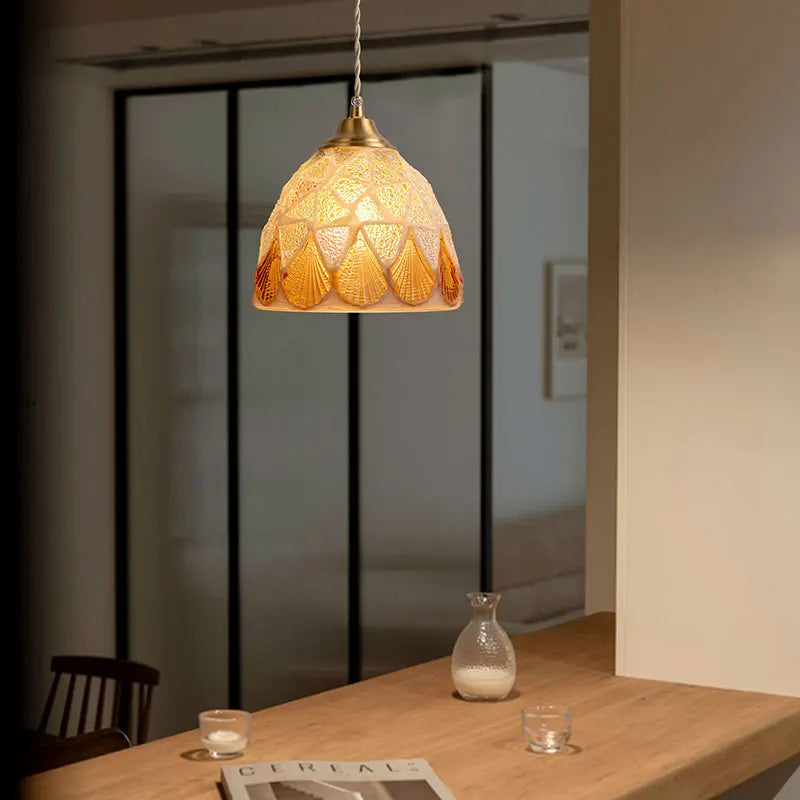 suspension en coquillage style nordique pour intérieur créatif - vue 3 sur 10