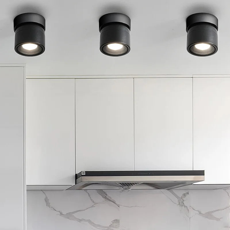 spot led brilm moderne intérieur aluminium downlight réglable 360°