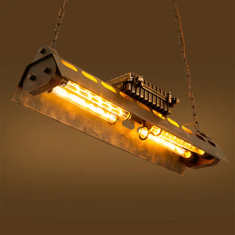Lustre rectangulaire