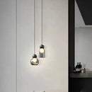 suspension moderne en verre pour décoration intérieure