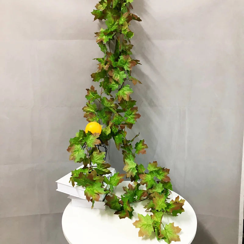 plantes artificielles suspendues en rotin pour décoration intérieure et jardin