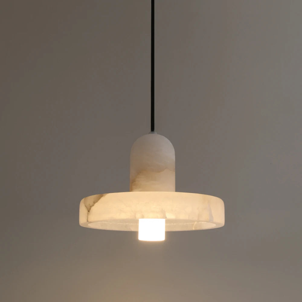 lustre en marbre espagnol de luxe tout en cuivre pour restaurant b & b