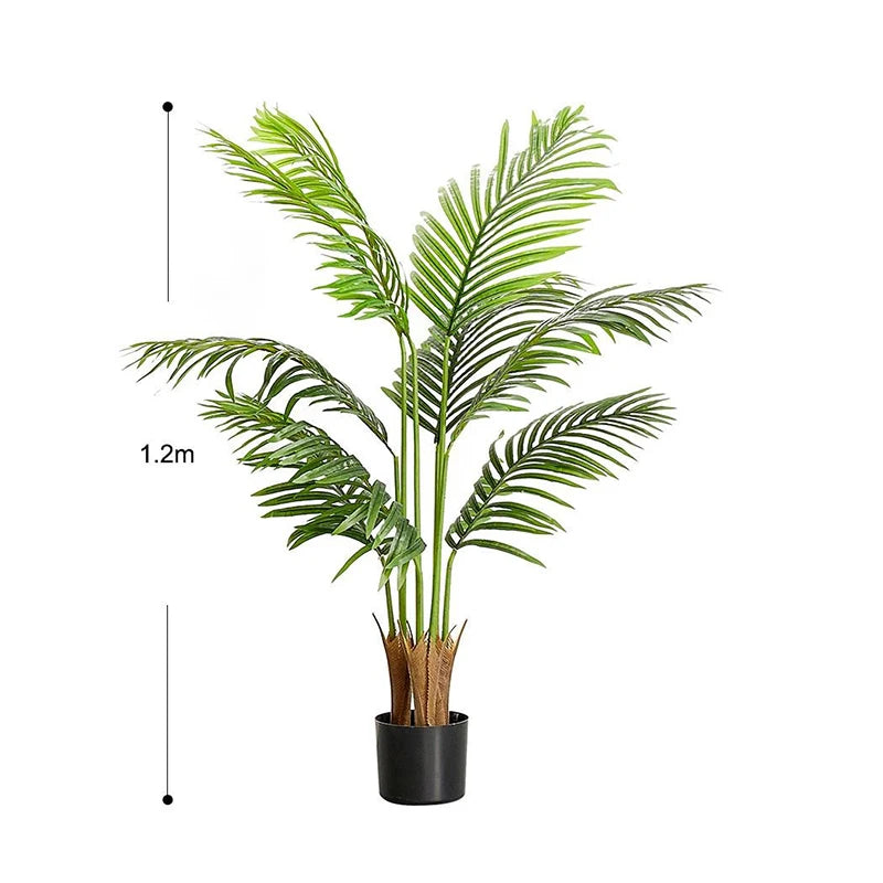 plante artificielle bananier tropicales pour décoration intérieure et bureau - vue 12 sur 14