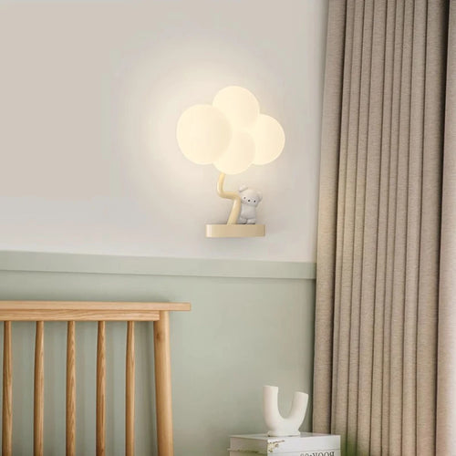 lampe nuage mignonne pour chambre d'enfant animaux et princesses - vue 6 sur 8