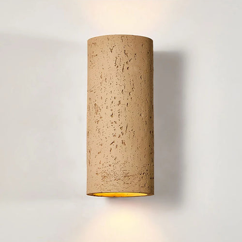 applique murale led en ciment style nostalgique décoration rétro wabi sabi - vue 5 sur 11