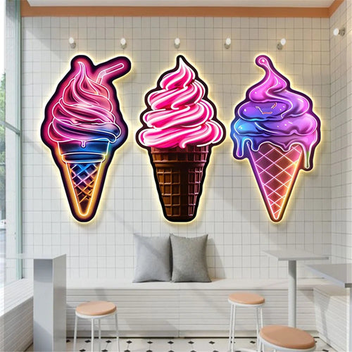 applique murale à led pour décoration lumineuse enfants et cafés - vue 7 sur 23