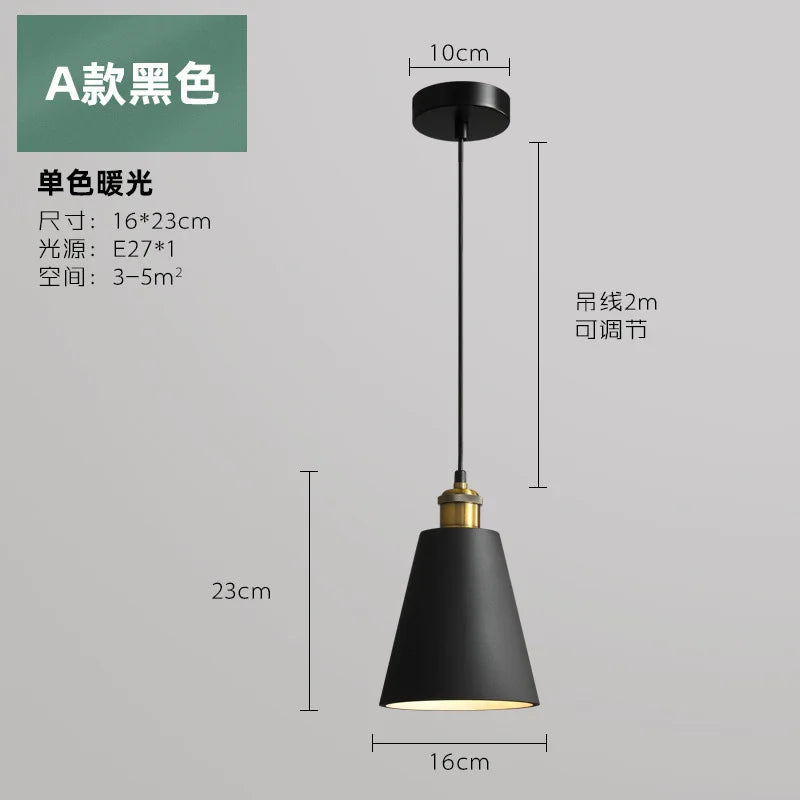 Suspension LED de Style industriel - vue 15 sur 22