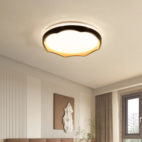 plafonnier simple en forme de vague pour décoration intérieure - vue 3 sur 10