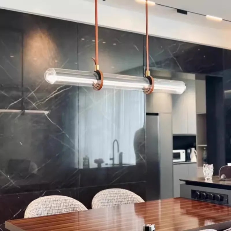 suspension en verre stylée pour bureau et restaurant - vue 2 sur 7
