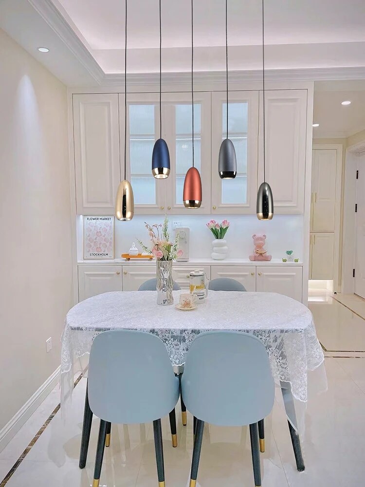 lampe suspension nordique simple créative - vue 5 sur 11