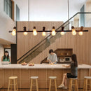 lustre industriel américain pour bar restaurant ou salon