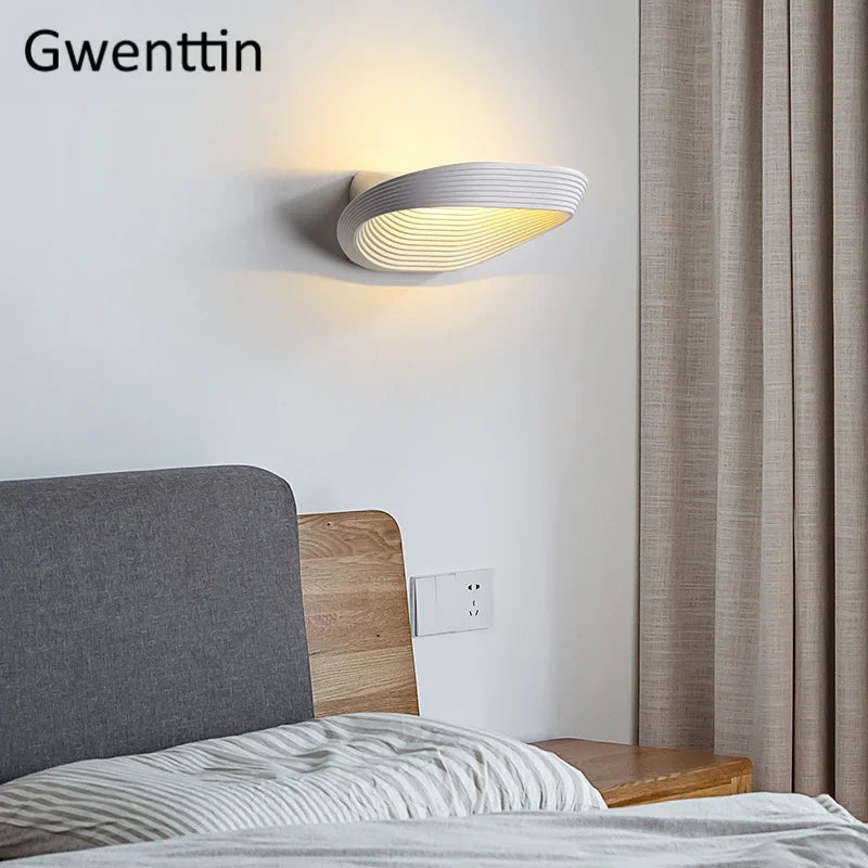 applique murale à led style nordique pour décoration intérieure - vue 4 sur 10