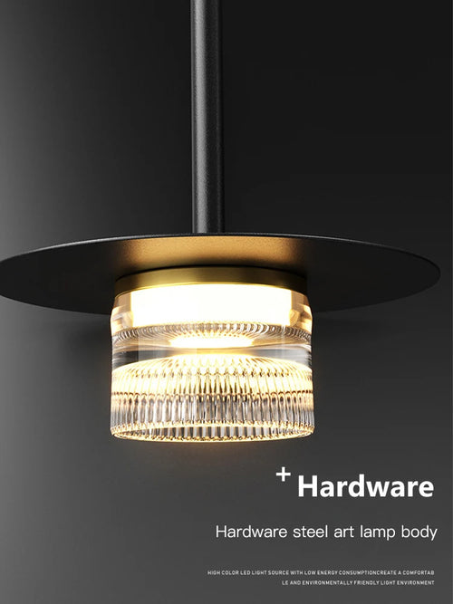 suspension à led nordique pour décoration intérieure moderne - vue 5 sur 12