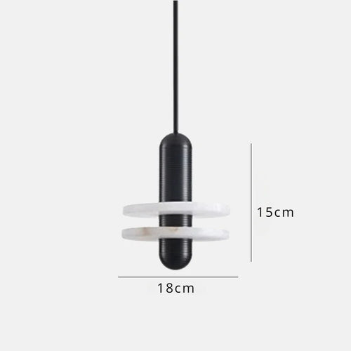 suspension en marbre à led design pour intérieur élégant - vue 15 sur 14