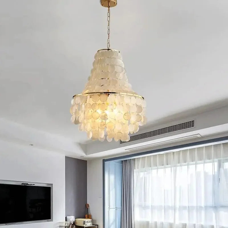 lustre moderne à LED pour décoration intérieure élégante - vue 5 sur 10