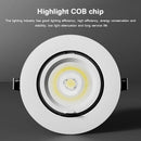 spot lumineux led encastrable plafond technologie cob réglable variable décoratif