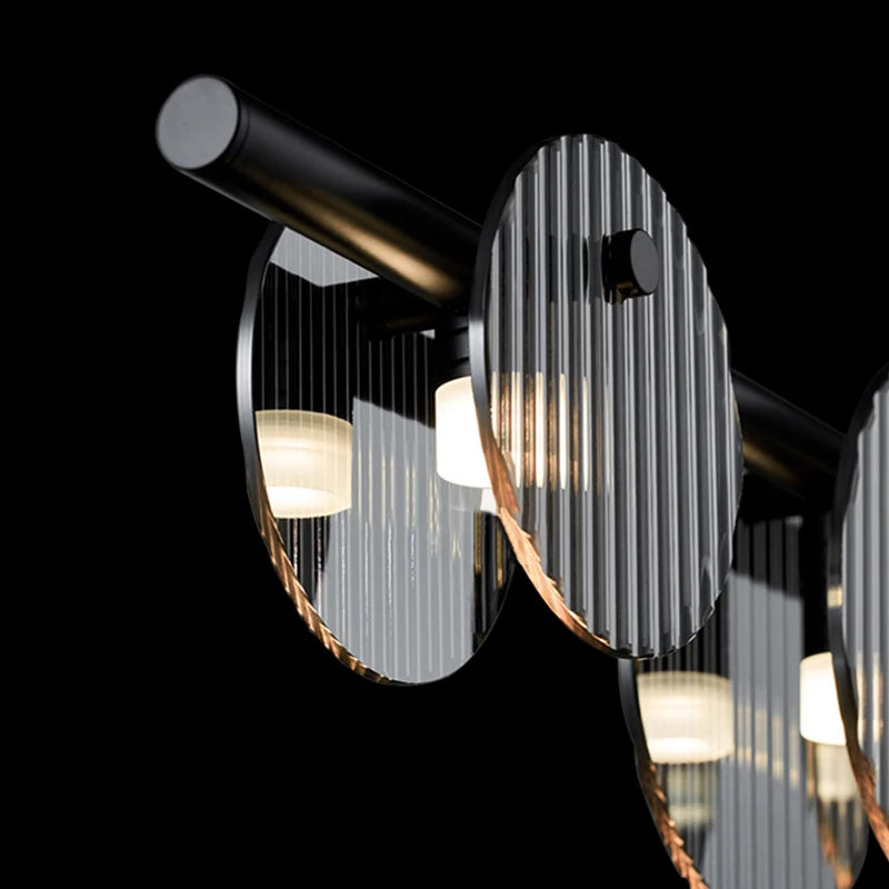 suspension led moderne style minimaliste pour intérieur artistique - vue 5 sur 9