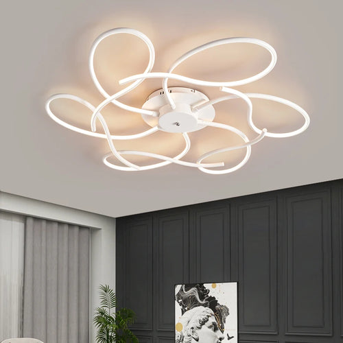 plafonnier moderne minimaliste design luminaire intérieur élégant - vue 2 sur 10