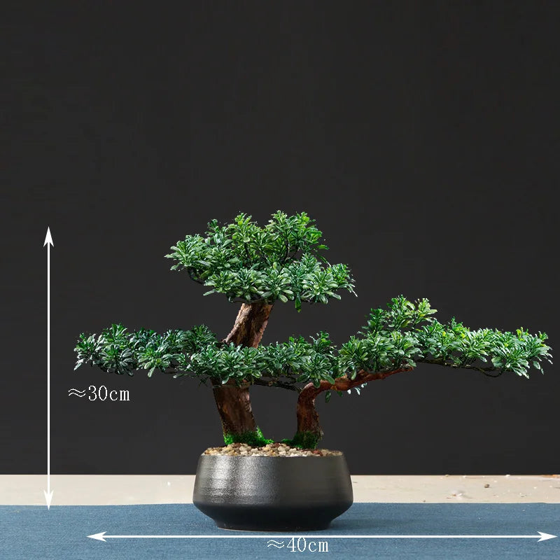 faux arbre bonsaï pour décoration intérieure et aménagement paysager - vue 23 sur 36