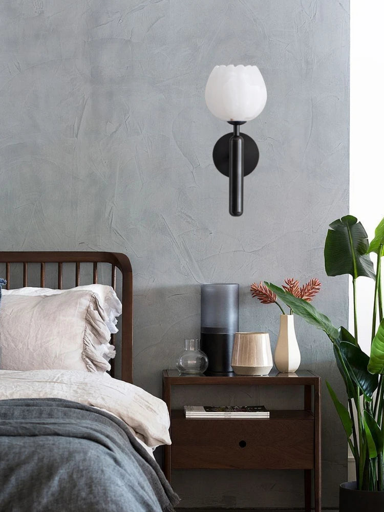 applique murale en marbre naturel style minimaliste et luxe - vue 4 sur 8