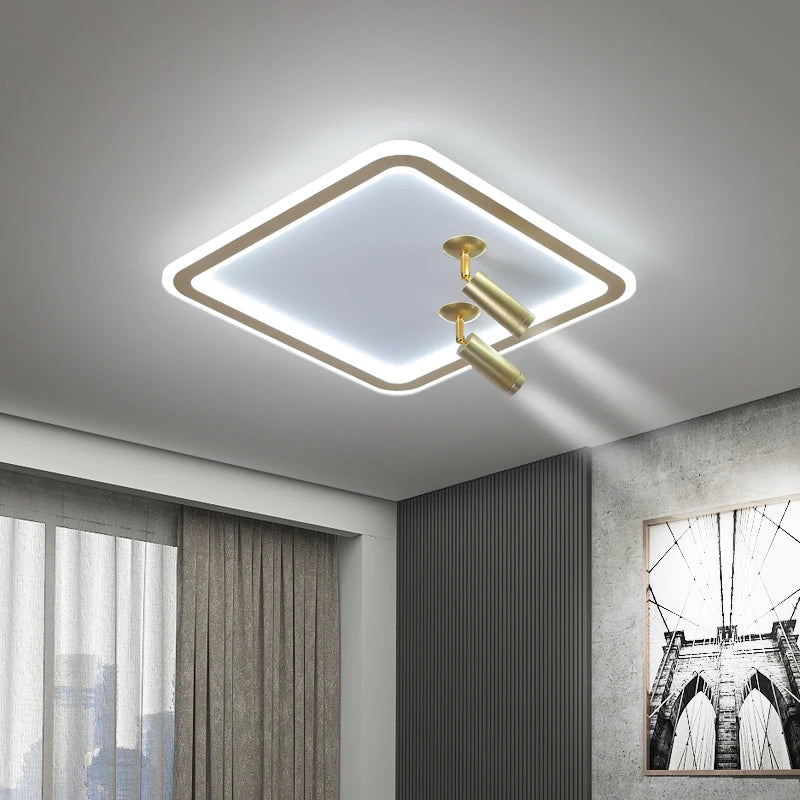 plafonnier led moderne design pour intérieur éclairage surface - vue 4 sur 15