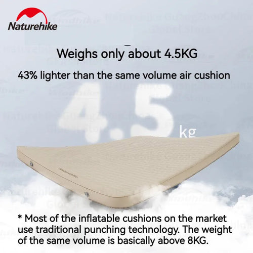 matelas gonflable portable pour camping et pique-nique familial - vue 6 sur 9
