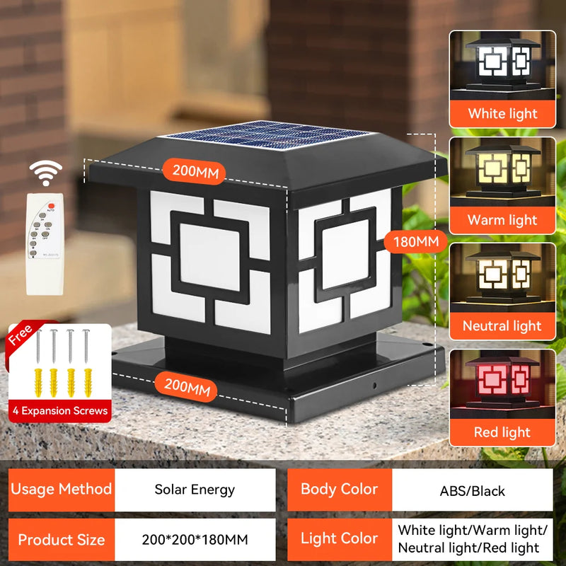 lampes solaires led vintage pour jardin et cour