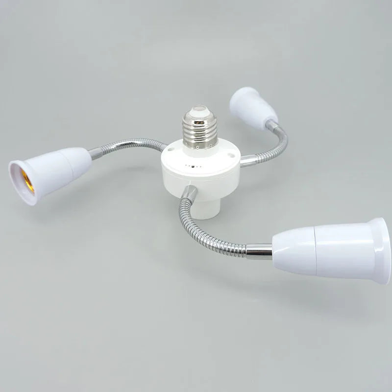 Spots base led avec adaptateur séparateur et tuyau extension - vue 6 sur 11
