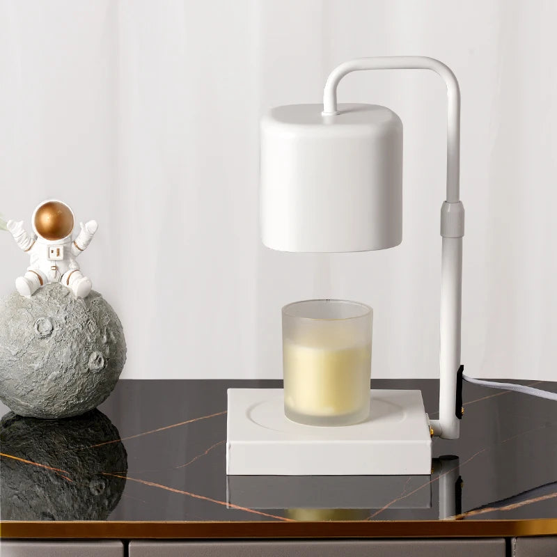 Lampe électrique brûleur de cire aromathérapie - vue 3 sur 8