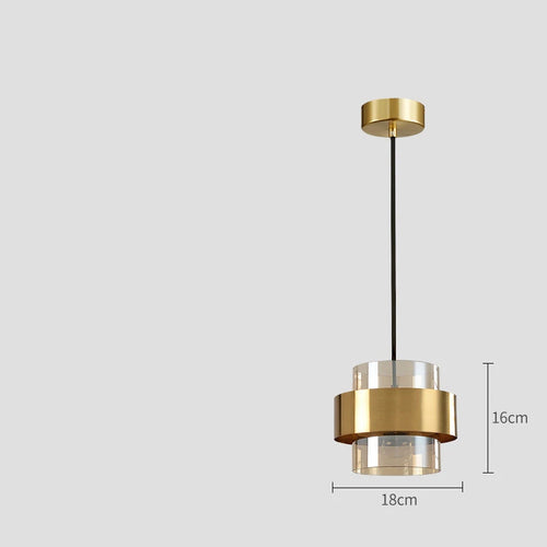 suspension moderne en verre pour décoration intérieure élégante - vue 9 sur 8