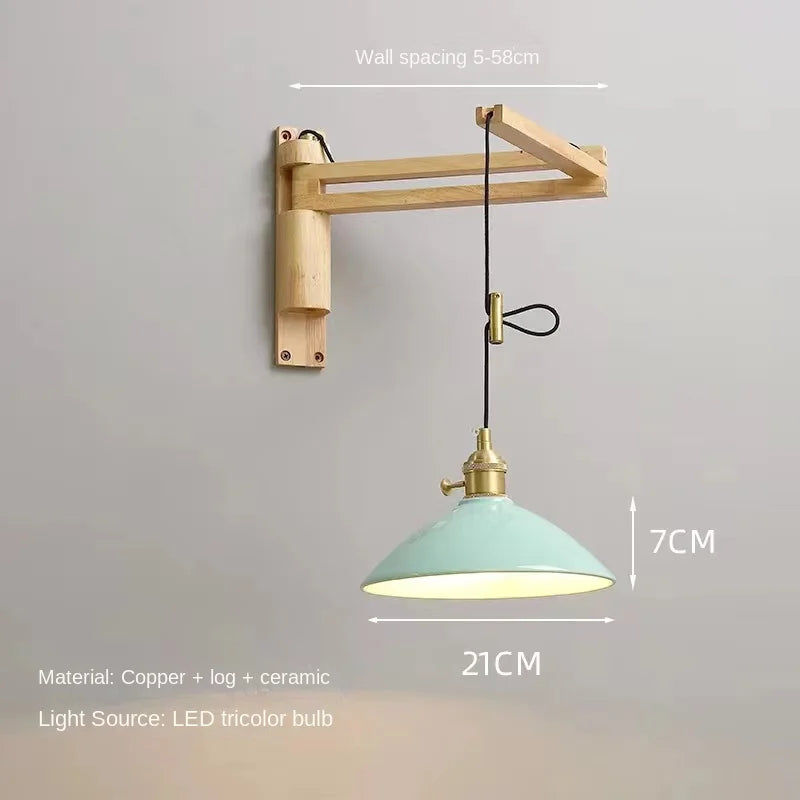 applique murale extensible en cuivre design élégant pour divers espaces - vue 18 sur 23