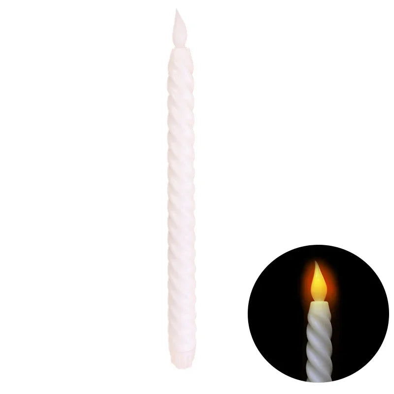 bougies led clignotantes sans flamme pour décorations festives - vue 13 sur 16