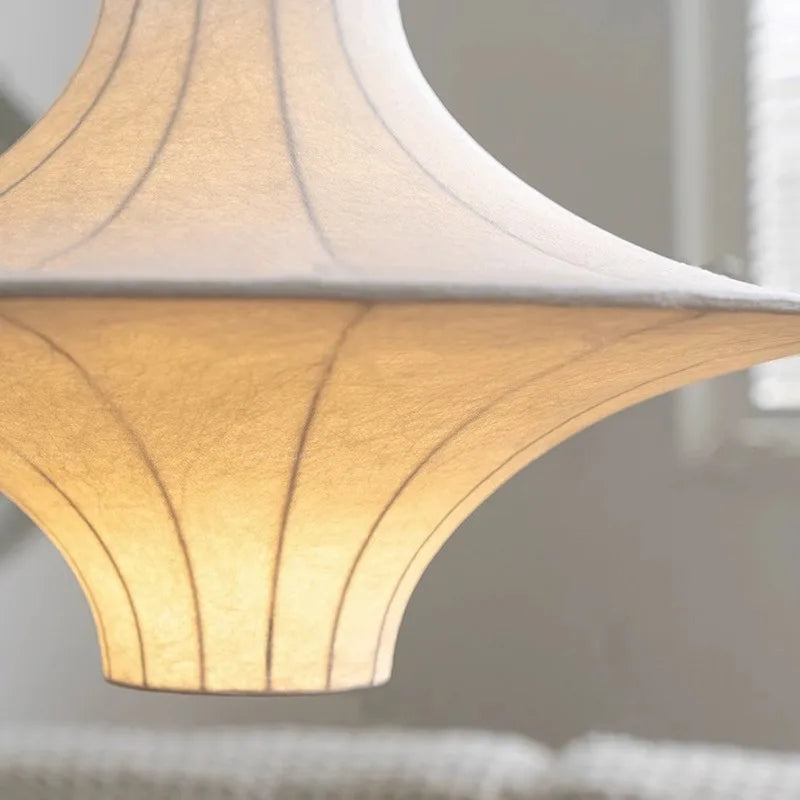suspension en soie wabi sabi style minimaliste pour intérieur moderne - vue 4 sur 8