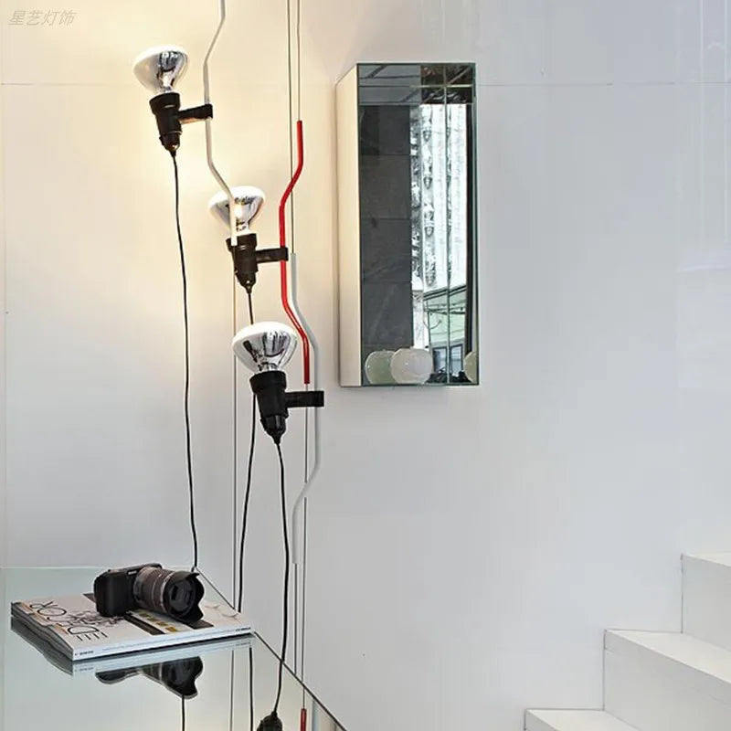 Suspension LED au design italien moderne Parentesi