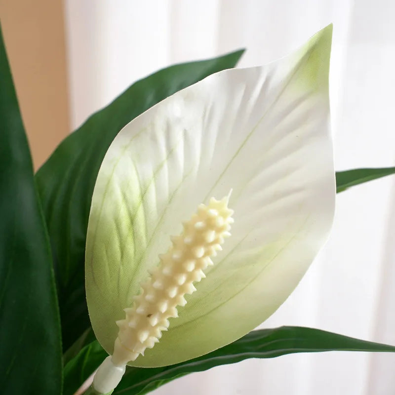 plantes artificielles tropicales monstera anthurium pour décoration intérieure - vue 6 sur 12