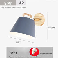 lumiere bois massif moderne e27 salon