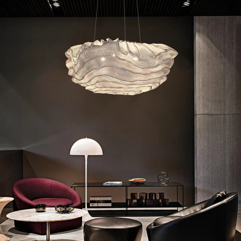 lustre créatif minimaliste moderne lumière nordique décoration étoile luciole