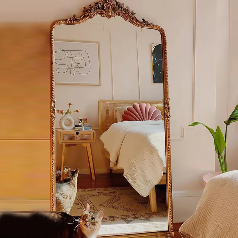 grand miroir mural design nordique pour décoration intérieure - vue 7 sur 9