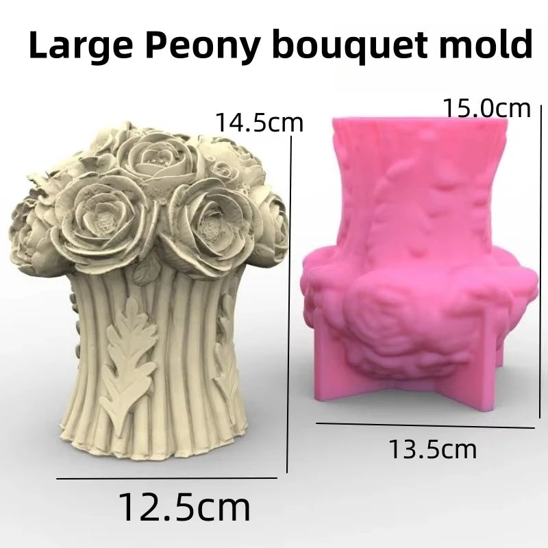 zuousxbs – moules de Pot en résine de Fleur de Rose 3D, moules en résine avec Couvercle pour la Fabrication de Bougies, Support de Verre, Pot de Rangement de Bijoux zuousxbs – moules de Pot en résine de Fleur de Rose 3D, moules en résine avec Couvercle pour la Fabrication de Bougies, Support de Verre, Pot de Rangement de Bijoux