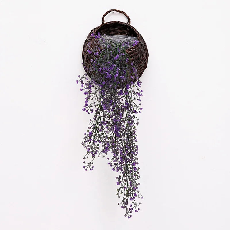 plantes artificielles vignes saule murale décoration intérieure mariage balcon - vue 4 sur 7
