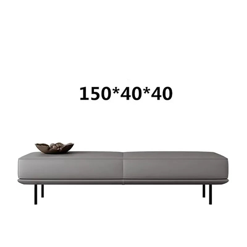 tabouret de luxe nordique rembourré tendance et confortable - vue 17 sur 24