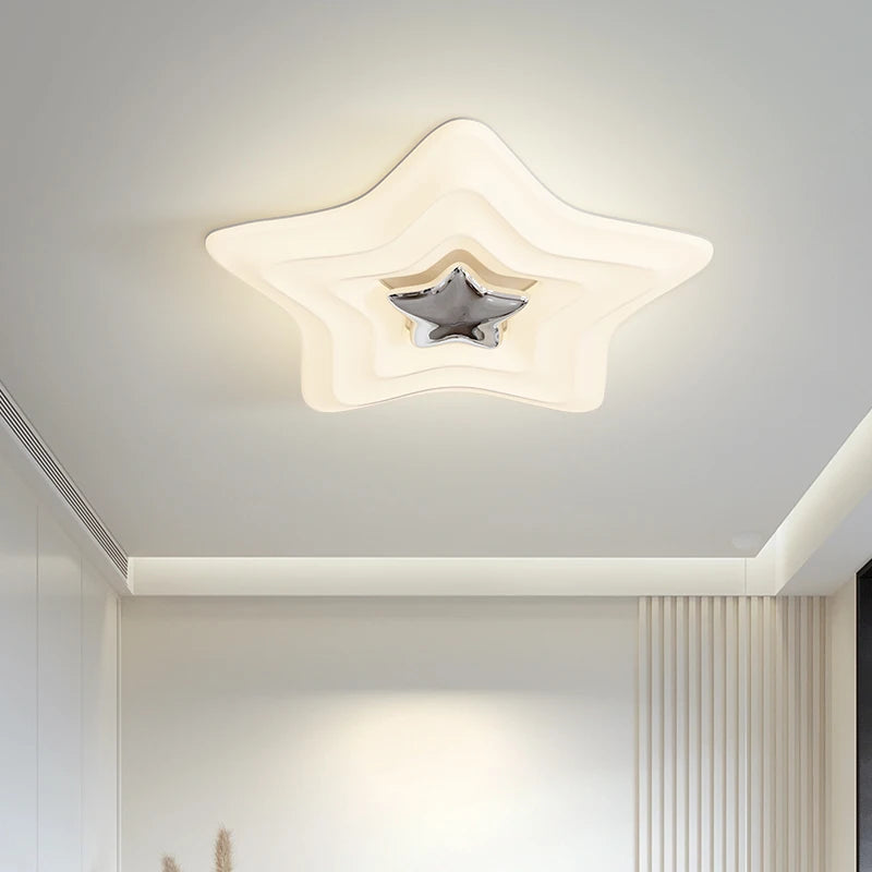 plafonnier moderne rond à LED pour éclairage intérieur décoratif - vue 6 sur 10