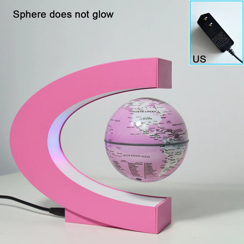 globe de lévitation magnétique 3d avec autorotation lumineuse - vue 17 sur 16