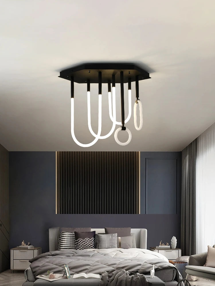 plafonnier moderne minimaliste de luxe pour intérieur élégant - vue 3 sur 8