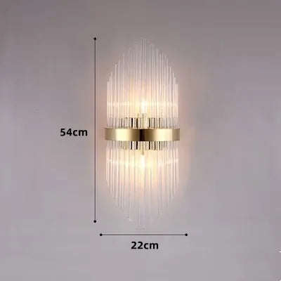 applique murale en cristal design pour éclairage moderne de la maison - vue 12 sur 21