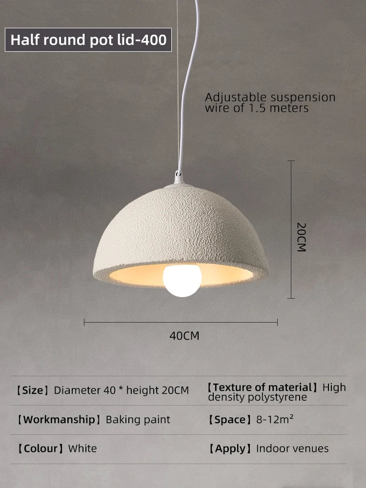 lustre minimaliste nordique wabi sabi pour restaurant et bar