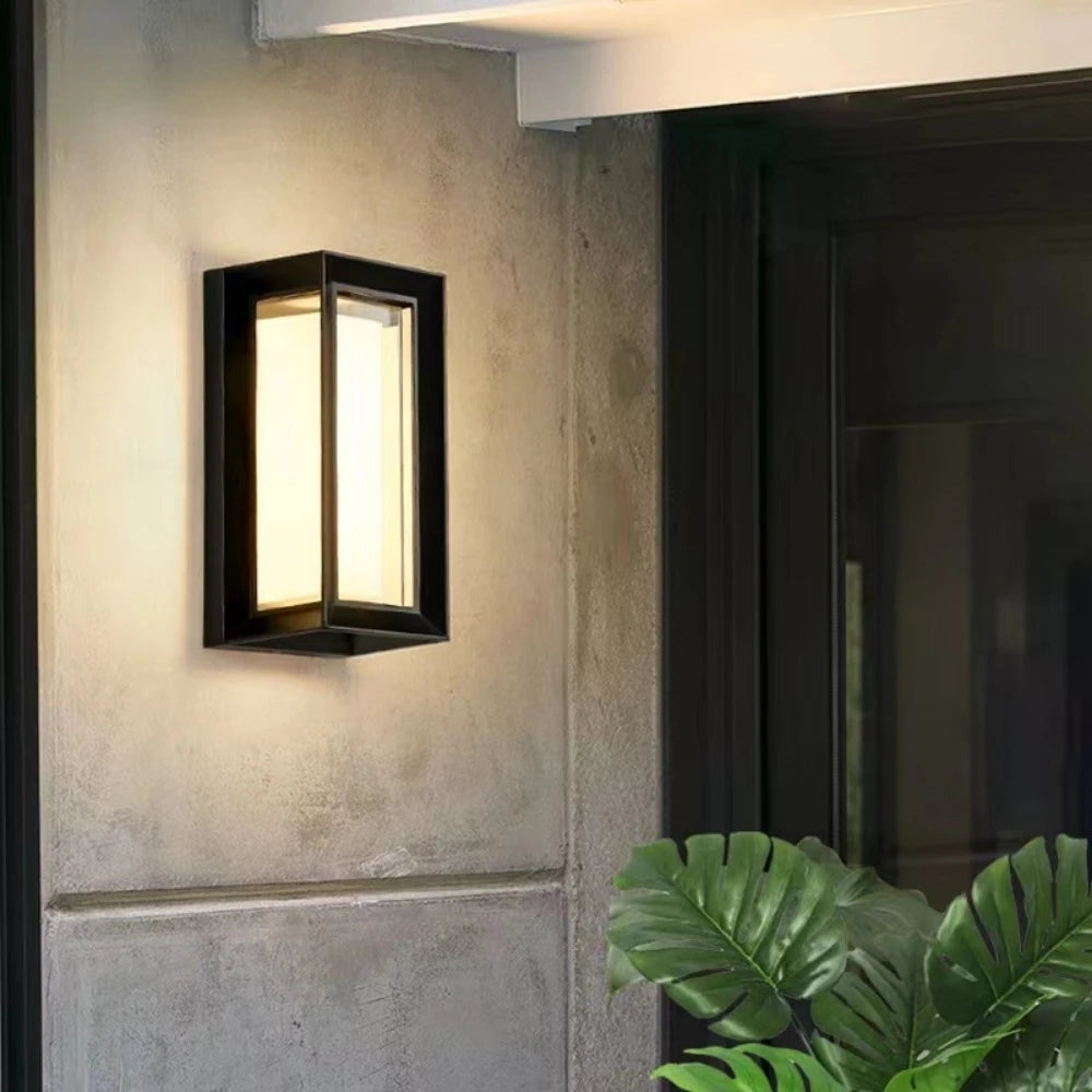 Applique murale extérieure Led moderne Ip65 étanche porche balcon jardin extérieur applique lumières Villa terrasse maison luminaires - vue 3 sur 7