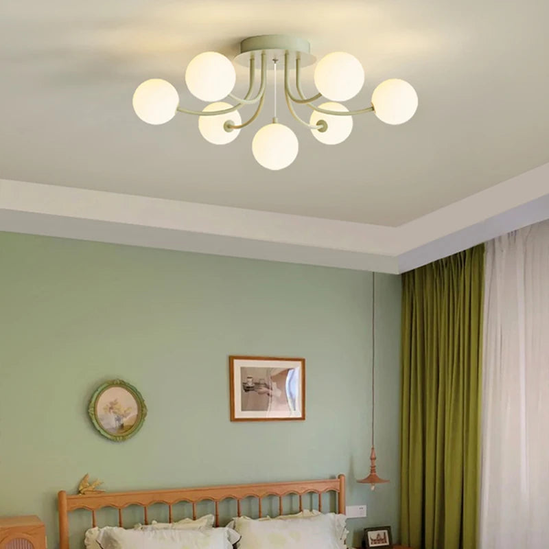 plafonnier led moderne romantique pour décoration intérieure - vue 4 sur 13