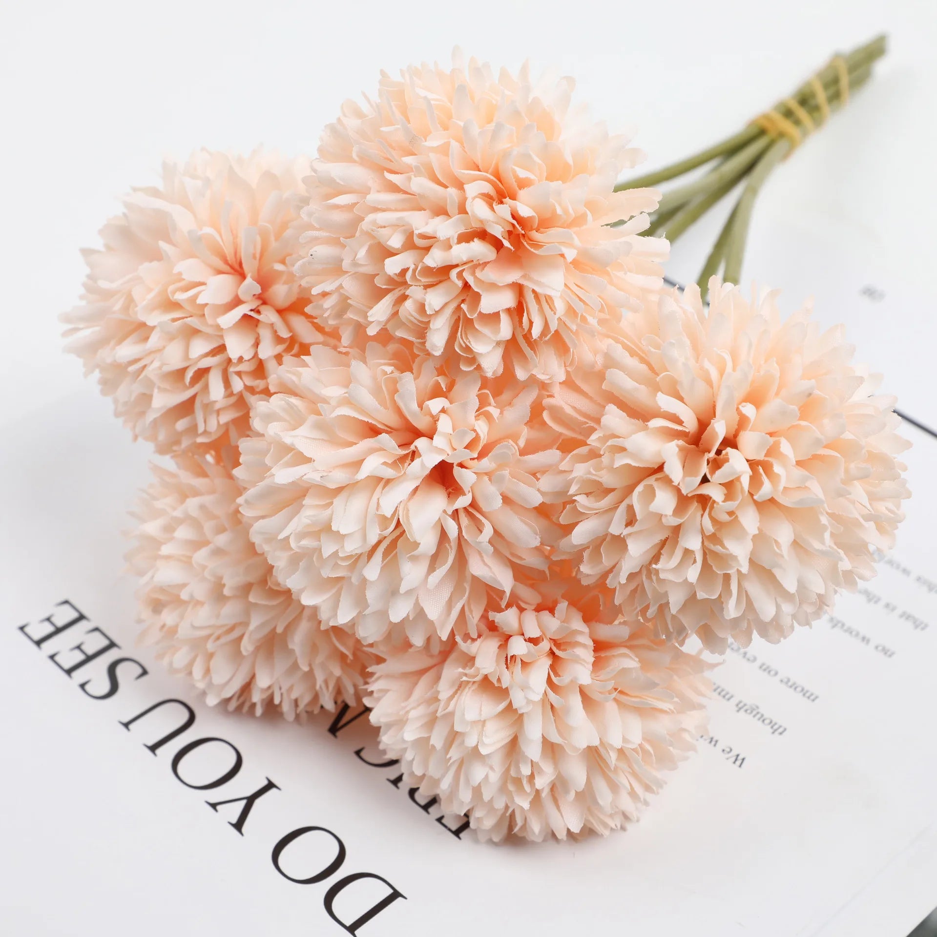 boule de chrysanthème artificielle pour décoration de mariage et fête - vue 11 sur 12